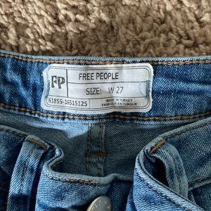 Free People Jeans | slim-straight raw hem